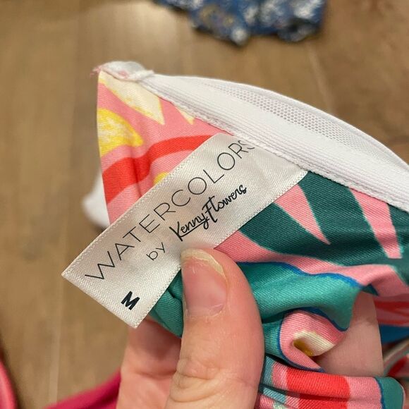 Kenny Flowers The Columbia Front Tie Bandeau Bikini Top - Picture 4 of 4